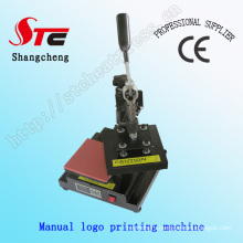 T-Shirt Logo Heat Transfer Machine Manual Logo Heat Press Machine Mark Printing Machine Stc-Tb01